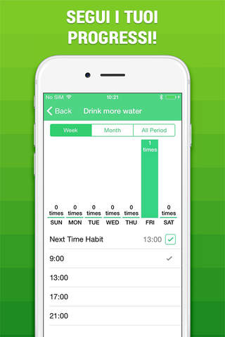 Healthy Habits Tracker screenshot 2