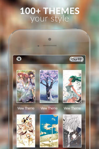 Manga & Anime Gallery Wallpaper Themes screenshot 2