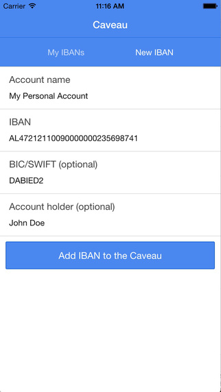 【免費財經App】Caveau (IBAN)-APP點子