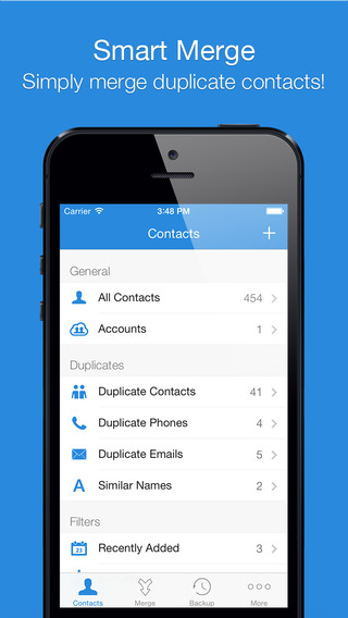 Smart Merge Pro - Duplicate Contacts Cleanup for iCloud Facebook Google contacts