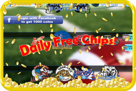 Football Casino Las Vegas Slots - With Real Magic Gold Jackpots Pro screenshot 2