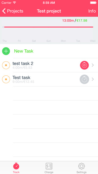 【免費生產應用App】Freely - Time Tracking & PDF Invoices-APP點子