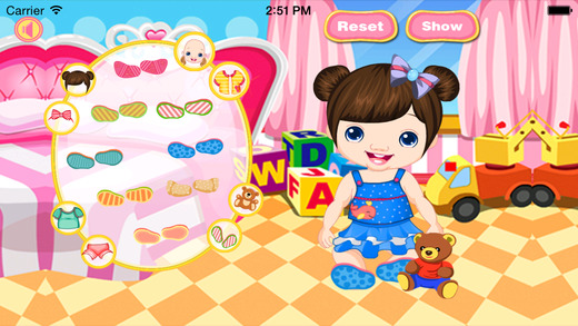 【免費遊戲App】Beautiful Baby Dressup-APP點子