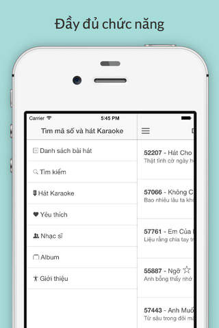 Karaoke - List & Sing screenshot 2