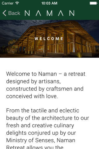 Naman Retreat screenshot 2