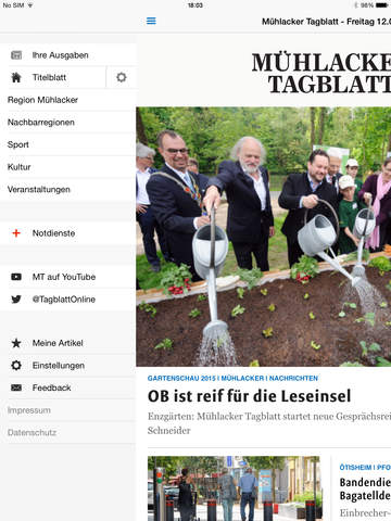 Mühlacker Tagblatt Nachrichten screenshot 2