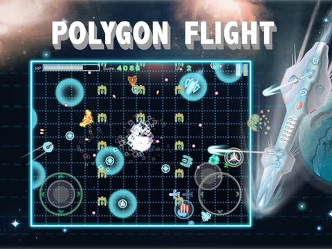 【免費遊戲App】Polygon Flight-APP點子