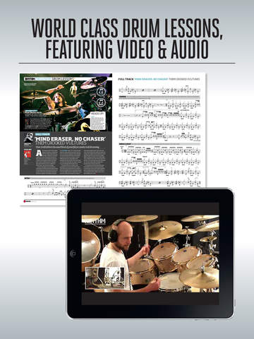 【免費音樂App】Rhythm: the magazine for drummers-APP點子