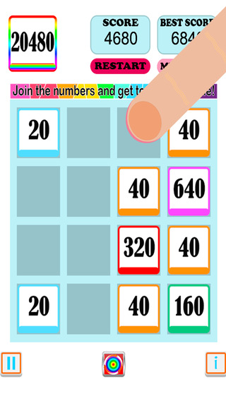 Twenty 20 Number Puzzle Game