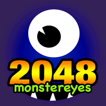 Monster Eyes 2048 LOGO-APP點子