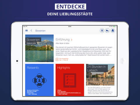 【免費旅遊App】Slowenien - dein Reiseführer mit Offline Karte von tripwolf (Guide für Sehenswürdigkeiten, Touren und Hotels in Laibach, Piran, Bled (Veldes) uvm.)-APP點子