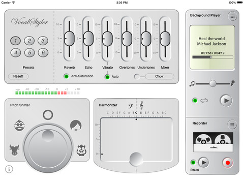 VocalStyler with Voice Changer Recorder