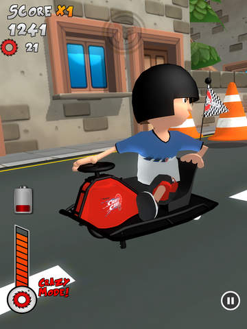 【免費遊戲App】Razor® Crazy Cart™: Ultimate Drift-APP點子