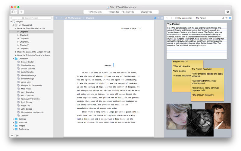 Storyist 4.3 Mac 破解版 - Mac 上优秀的故事开发写作工具
