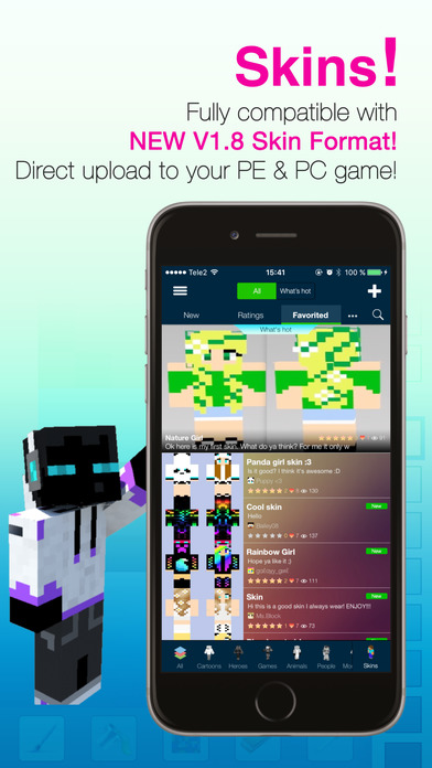 Screenshots of Minecraft Seeds Pro for iPhone