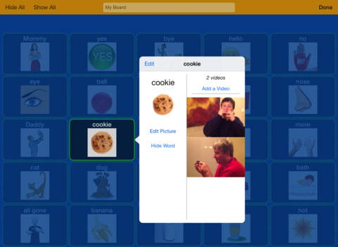 WordToob: Language Learning with Video Modeling