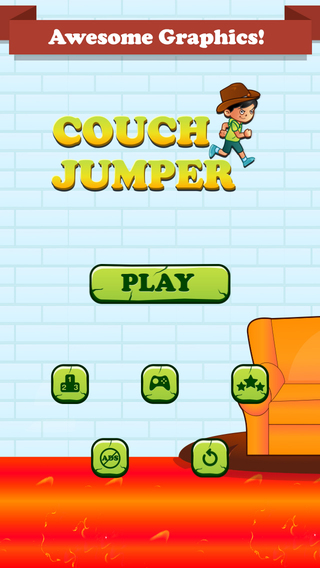 Speed Couch Man Jump