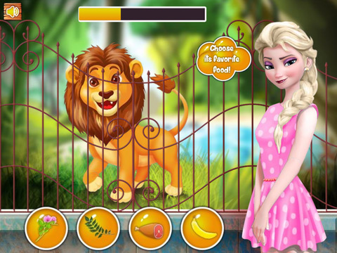 【免費遊戲App】Princess At The Zoo-APP點子