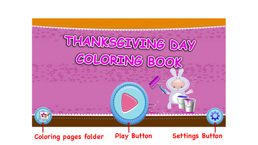 Thanksgiving Coloring Book Pro