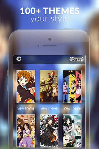 Manga & Anime Gallery HD Wallpapers K-On Themes screenshot 2