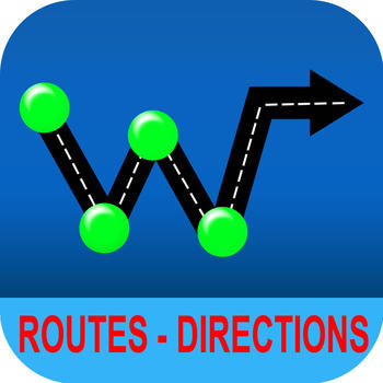 Routes - Directions LOGO-APP點子