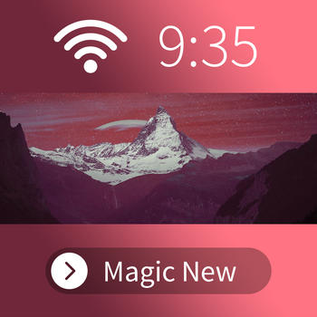 MagicLocks New Pro for iOS 8! - LockScreen Wallpaper With Best Creativity LOGO-APP點子