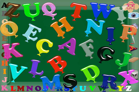 Paint Alphabet Letters Preschool Learning Experience Drawing Game screenshot 3