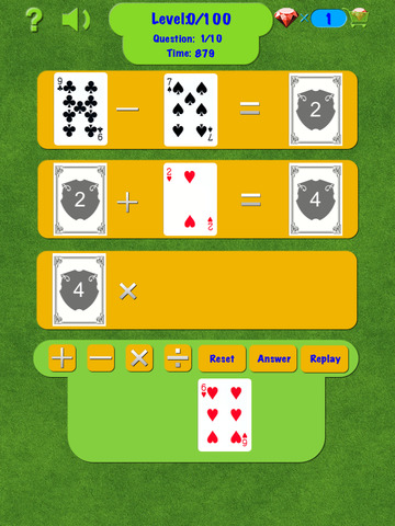 Poker24(Train your brain) screenshot 2