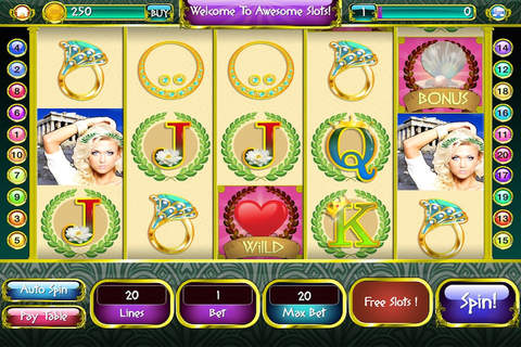 Awesome Casino Day Slots with coins screenshot 3