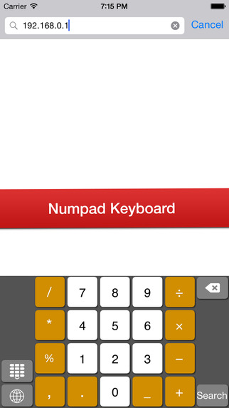 NuKey Numeric Keyboard