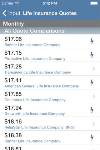 Term Life Insurance Quotes screenshot 4