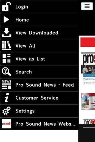 Pro Sound News++ screenshot 2