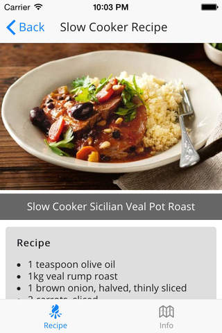 Slow Cooker Recipe screenshot 2
