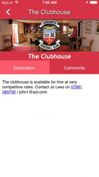 【免費商業App】Tamworth Football Club-APP點子