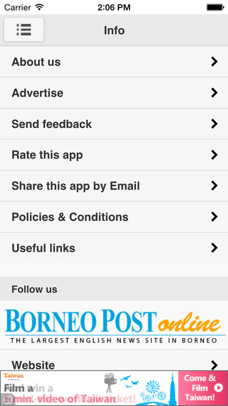 【免費新聞App】Borneo Post Online-APP點子