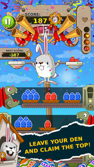 【免費遊戲App】Frantic Rabbit: Easter Edition-APP點子