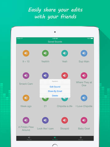 【免費娛樂App】lolSound - Save & Edit for funny Vine Sounds, Soundboard for Vine-APP點子