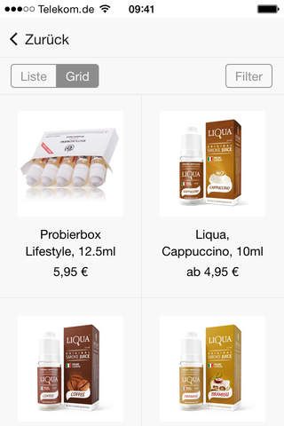 eSmokeKing.de Mobile Shop screenshot 3