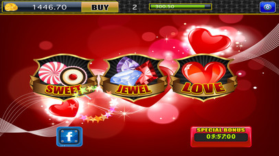 Screenshot 1 AAA Хит спина и сокрушить Сумасшедшие Jewel Blitz слоты удачи-й джекпот Pro