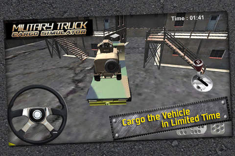Military Truck Cargo Simulator screenshot 2