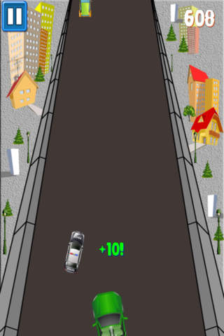 A Mad Crazy Police Rush - Extreme Car Cop Lane Racing Game LX screenshot 4