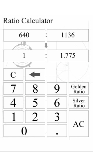 【免費生產應用App】Ratio Calculator-APP點子