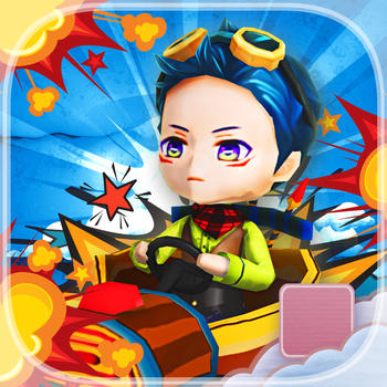 Steampunk Billy Go Kart Adventure - FREE - Fast Mini Obstacle Course Race Game LOGO-APP點子