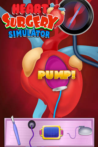Heart Surgery Simulator - Virtual Kids Surgeon Games FREE screenshot 3