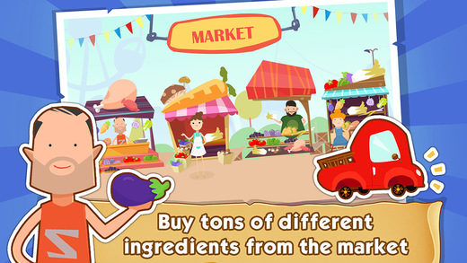 【免費遊戲App】Pizza House Story Kids Book - 123 Math Learning Game for Toddlers-APP點子