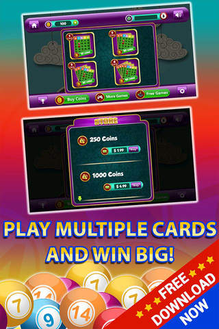 Bingo Meca - Play Online Casino and Gambling Card Game for FREE ! screenshot 3