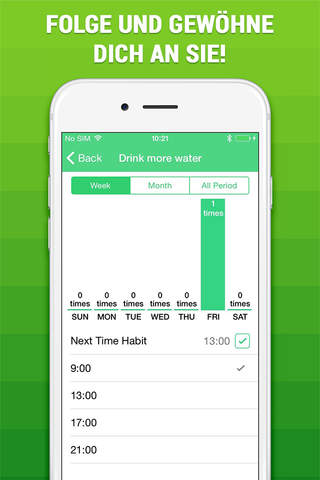 Healthy Habits Tracker screenshot 2