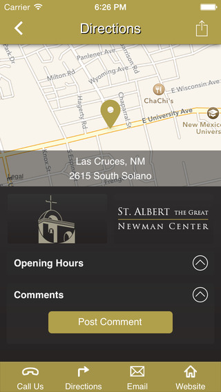 【免費生活App】St. Albert Newman Center - Las Cruces NM-APP點子