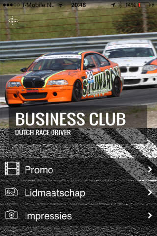 Dutch Racedriver Businessclub screenshot 2