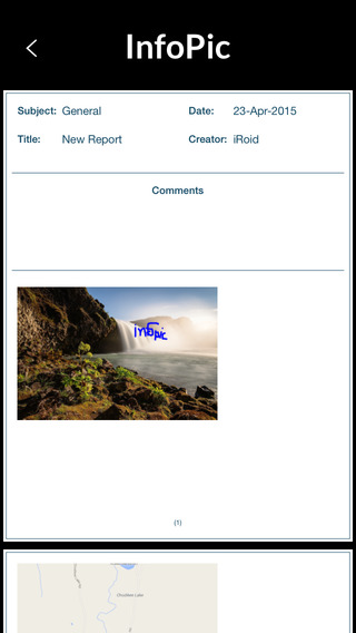 【免費生產應用App】InfoPic - Generate and email PDF documents of photos with comments.-APP點子